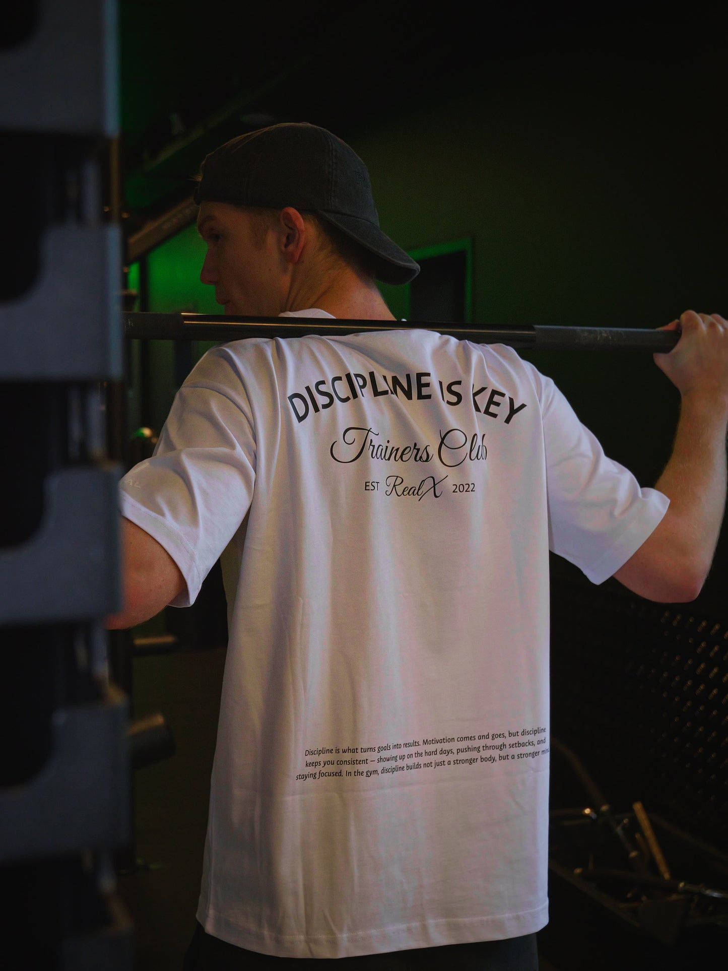 White T-shirt Trainers Club