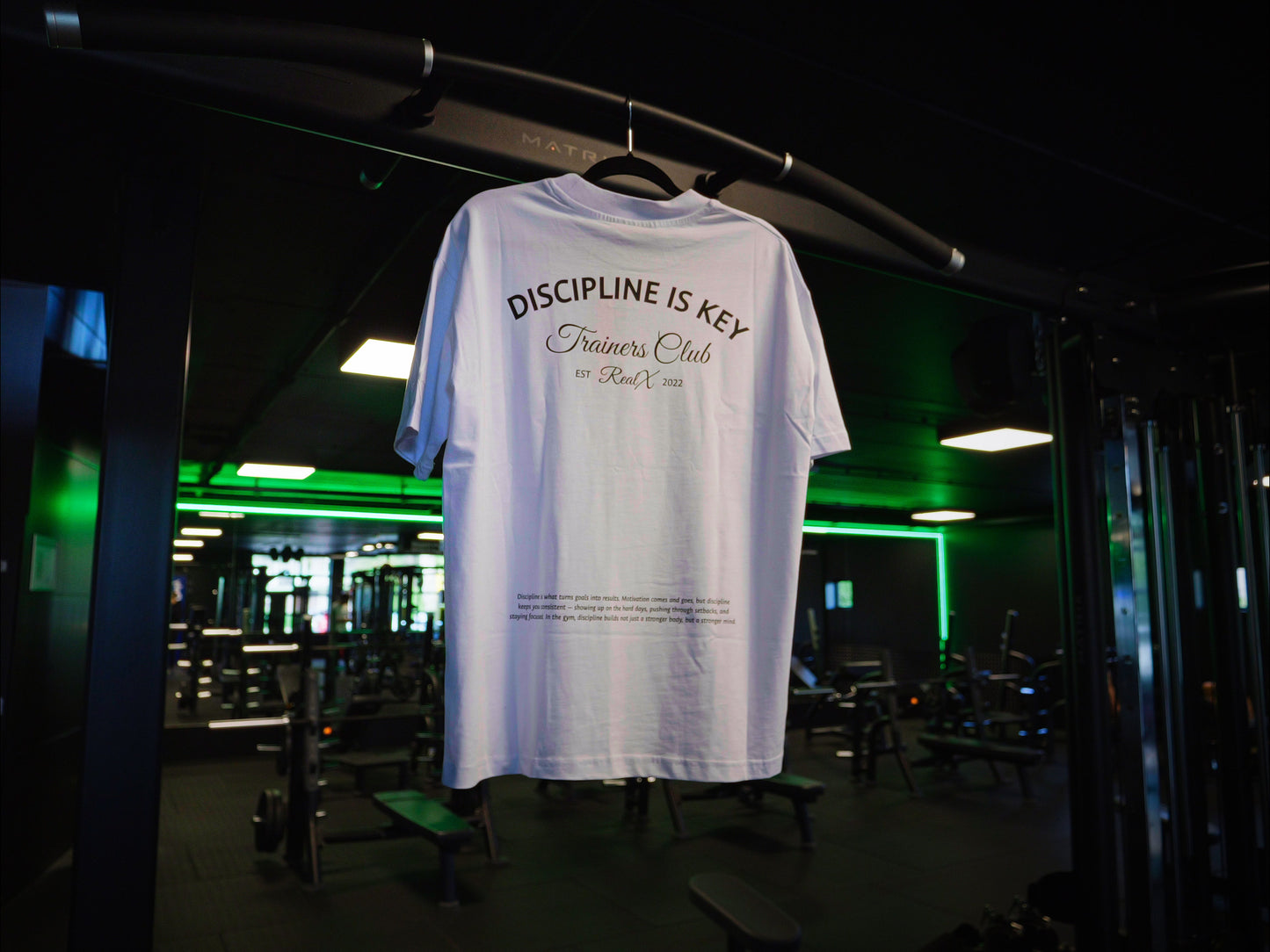 White T-shirt Trainers Club